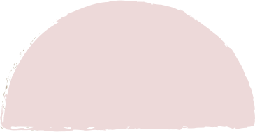 Pink semicircle PNG, SVG