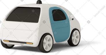 Smart car back PNG, SVG