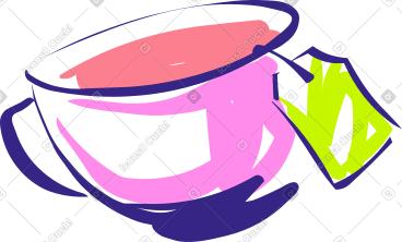 一杯绿茶 PNG, SVG