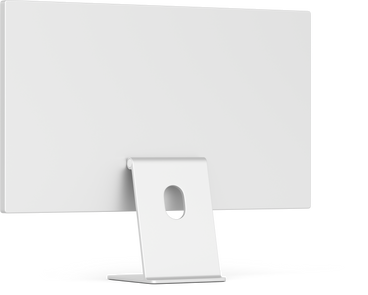 Monitor del computer con vista posteriore PNG, SVG