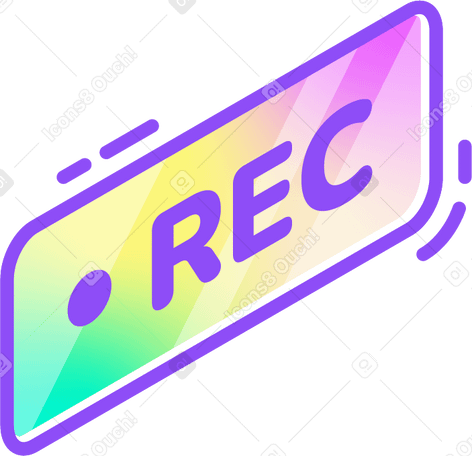 Icono de grabación PNG, SVG