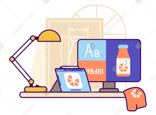 Product packaging design and Branding PNG, SVG