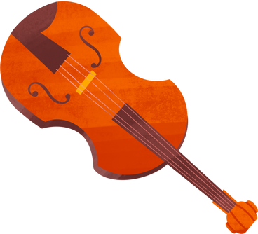ginger violin PNG, SVG