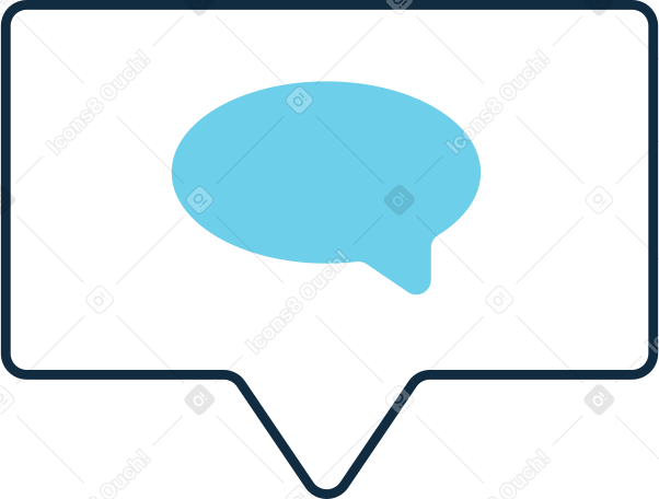 notification with new message PNG, SVG