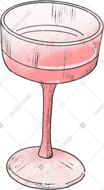 Pink glass PNG, SVG