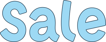 lettering blue sale without shadow animated illustration in GIF, Lottie (JSON), AE