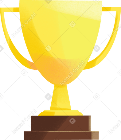 winner gold cup PNG, SVG