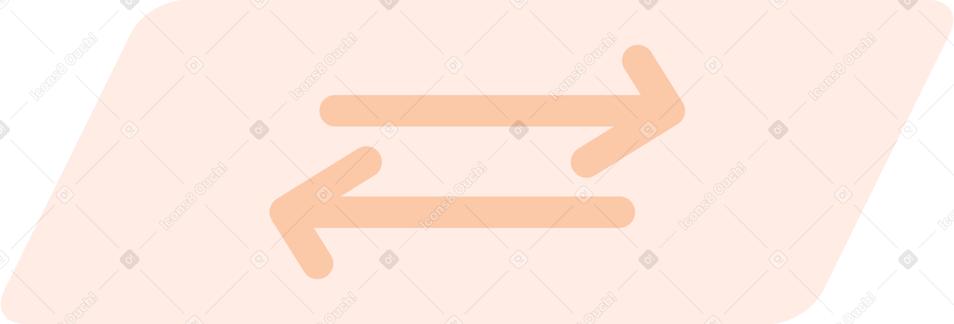 flechas de ida y vuelta PNG, SVG