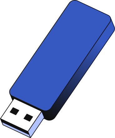 usb flash drive PNG, SVG