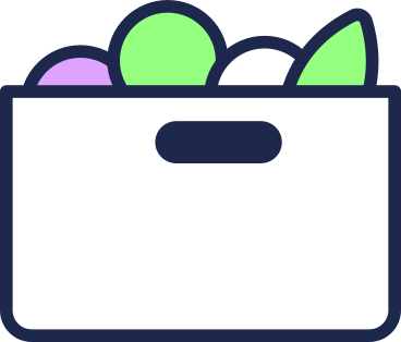 Aufbewahrungsbox für ornamente PNG, SVG