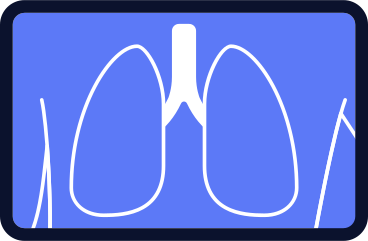 Radiografia pulmonar PNG, SVG
