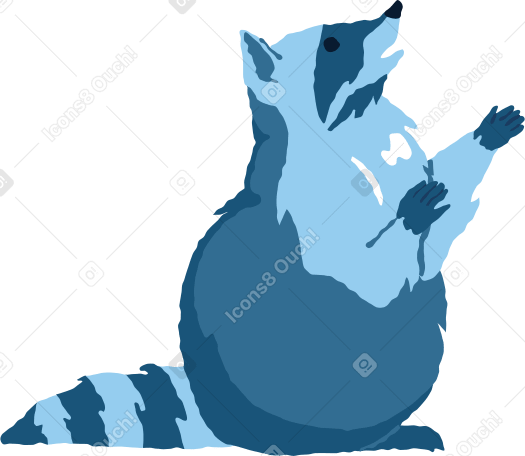 raccoon PNG、SVG