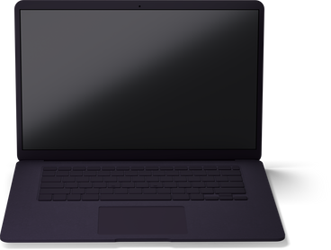 Laptop aus PNG, SVG