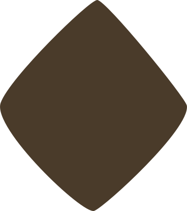 Brown rhombus PNG、SVG