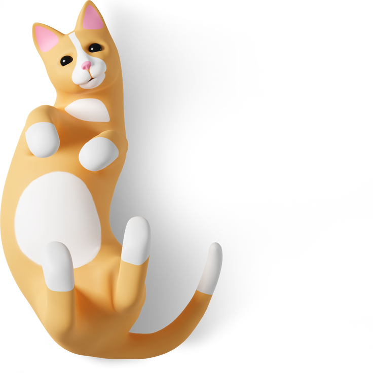 Иллюстрации Кошка в PNG и SVG 
