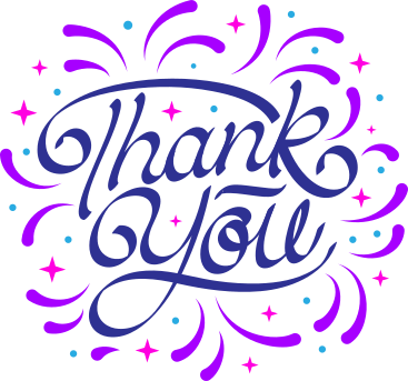 lettering thank you design elements text PNG, SVG