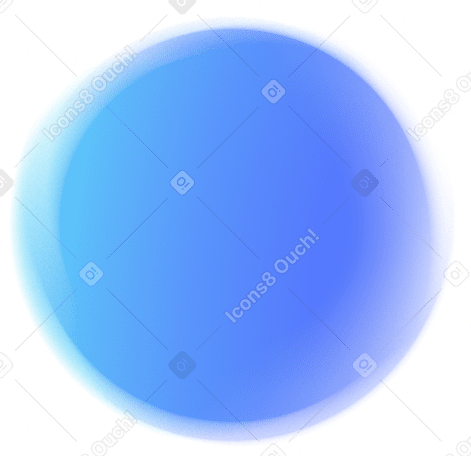 ぼやけた青いぼかし PNG、SVG