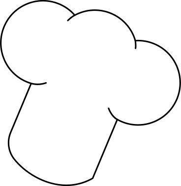 Weiße kochmütze PNG, SVG