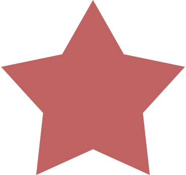 Burgundy star PNG, SVG