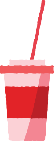 milkshake Illustration in PNG, SVG