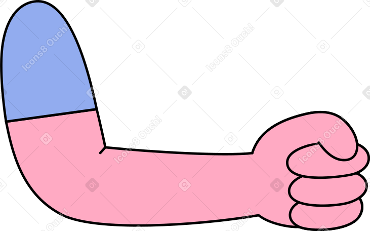 tourist's hand PNG, SVG