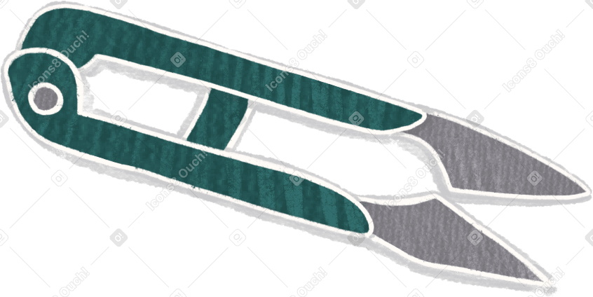 sewing scissors PNG, SVG