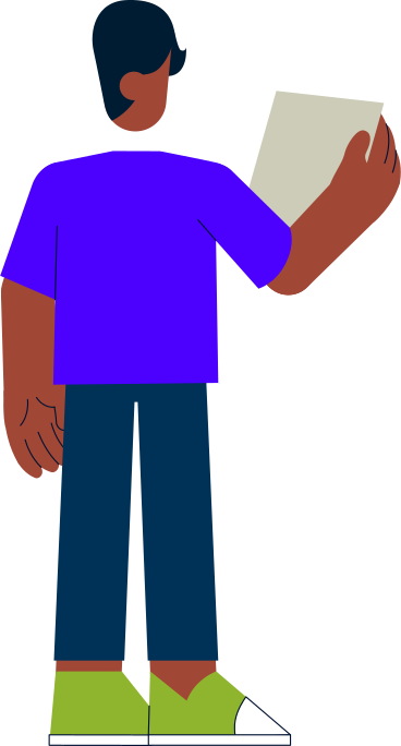 man is standing with his back PNG, SVG