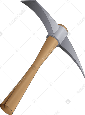 pickaxe PNG, SVG