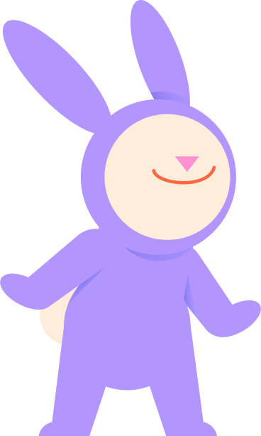 Easter bunny PNG, SVG