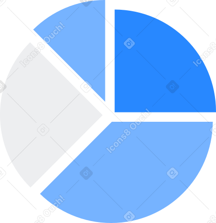 chart Illustration in PNG, SVG
