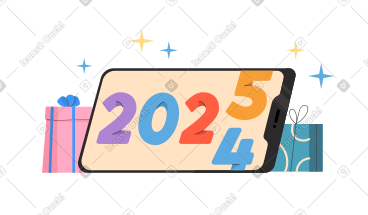 2025 年新年 PNG, SVG