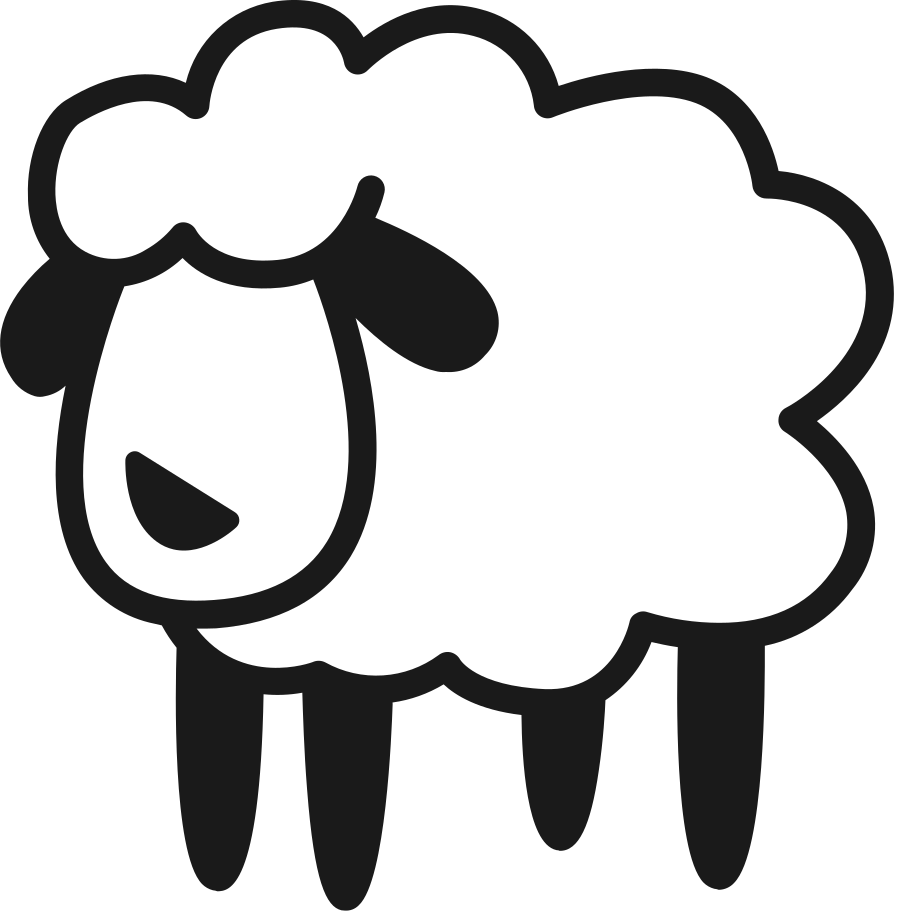 little sheep Illustration in PNG, SVG