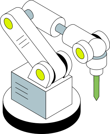 robotic soldering arm PNG, SVG