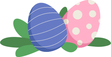 пасхальные яйца в PNG, SVG