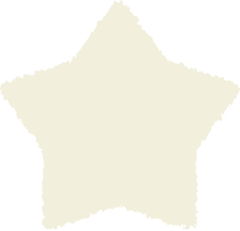Illustration beige étoile aux formats PNG, SVG