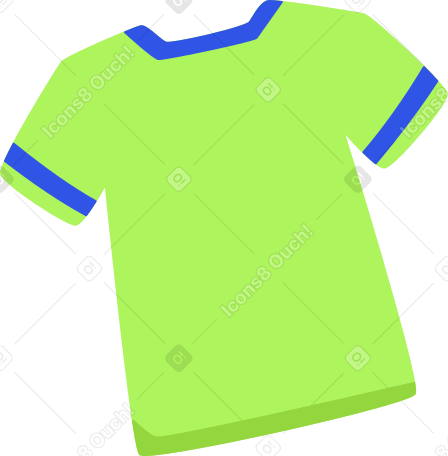 Camisa verde PNG, SVG