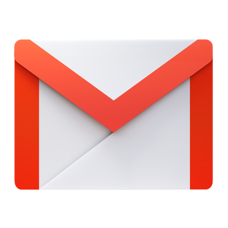 3D gmail logo PNG, SVG