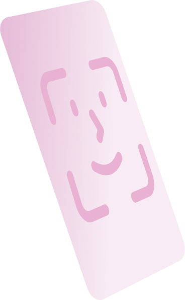 face id screen PNG, SVG