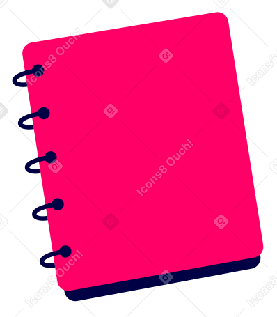 cuaderno PNG, SVG