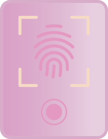 Рамка с отпечатком пальца в PNG, SVG