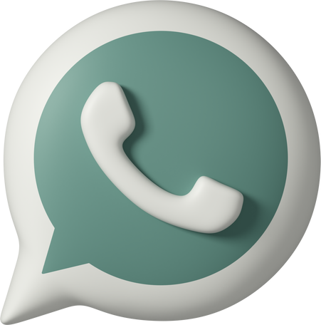 3D whatsapp PNG, SVG