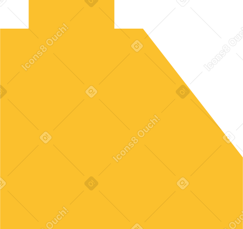 building block yellow PNG, SVG