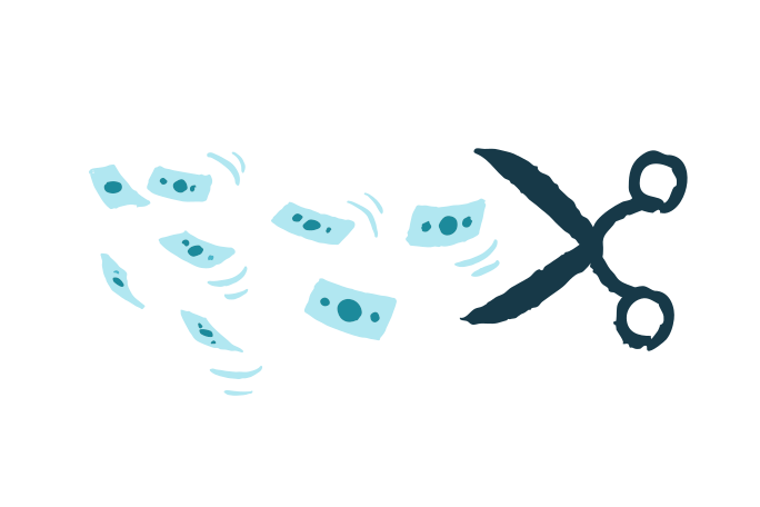 Waste of money Illustration in PNG, SVG