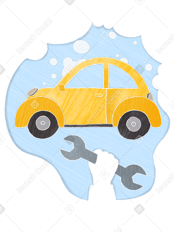 All types of car maintenance PNG, SVG