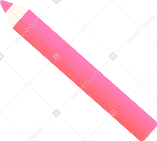pink pencil PNG, SVG