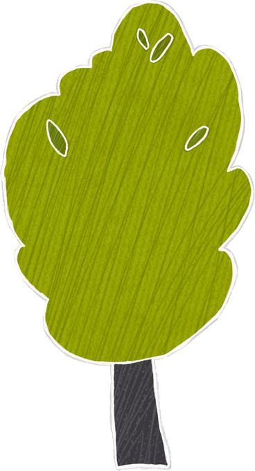big green tree PNG, SVG