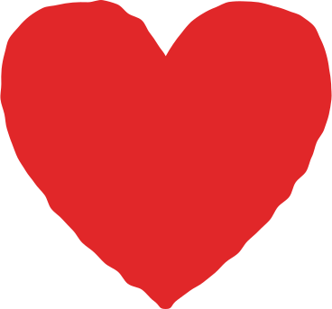 Red heart PNG, SVG