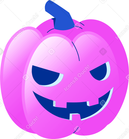 pumpkin halloween Illustration in PNG, SVG