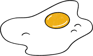 fried eggs PNG, SVG
