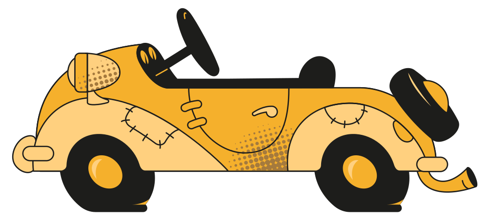 Car Illustration in PNG, SVG